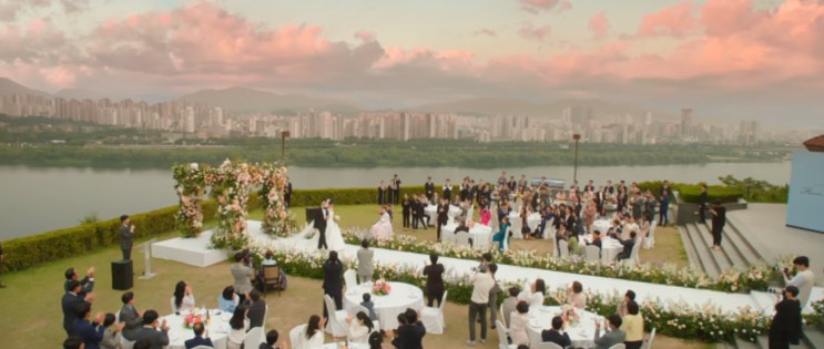 Cerimônia de casamento em Rainha das Lágrimas