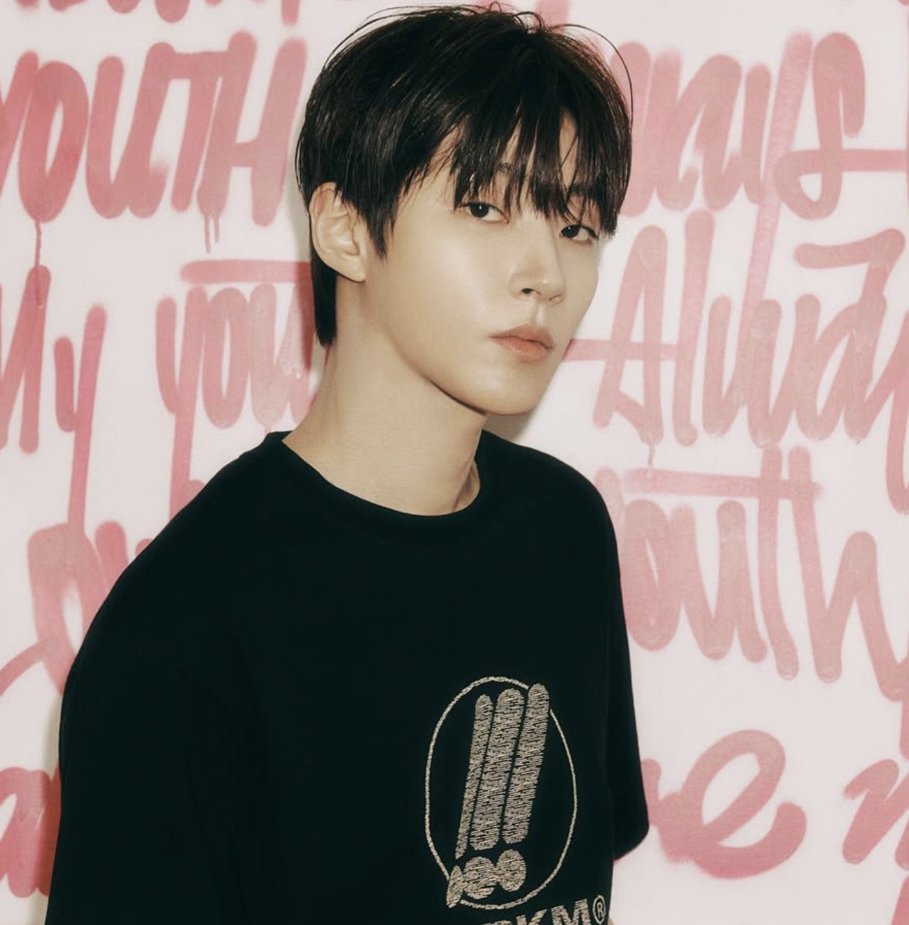 Hwang In-youp em clima de editorial de moda